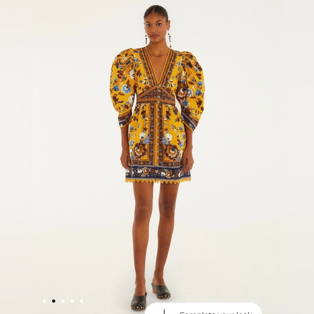 FARM Rio garden tree mini dress - Picture 3 of 12